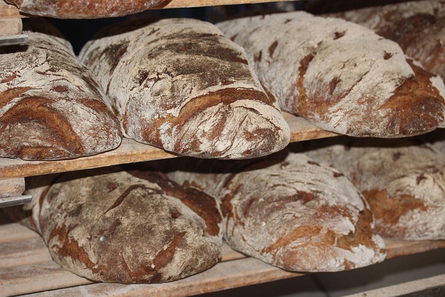 Artisan bread loaves for baker's percentage calculations